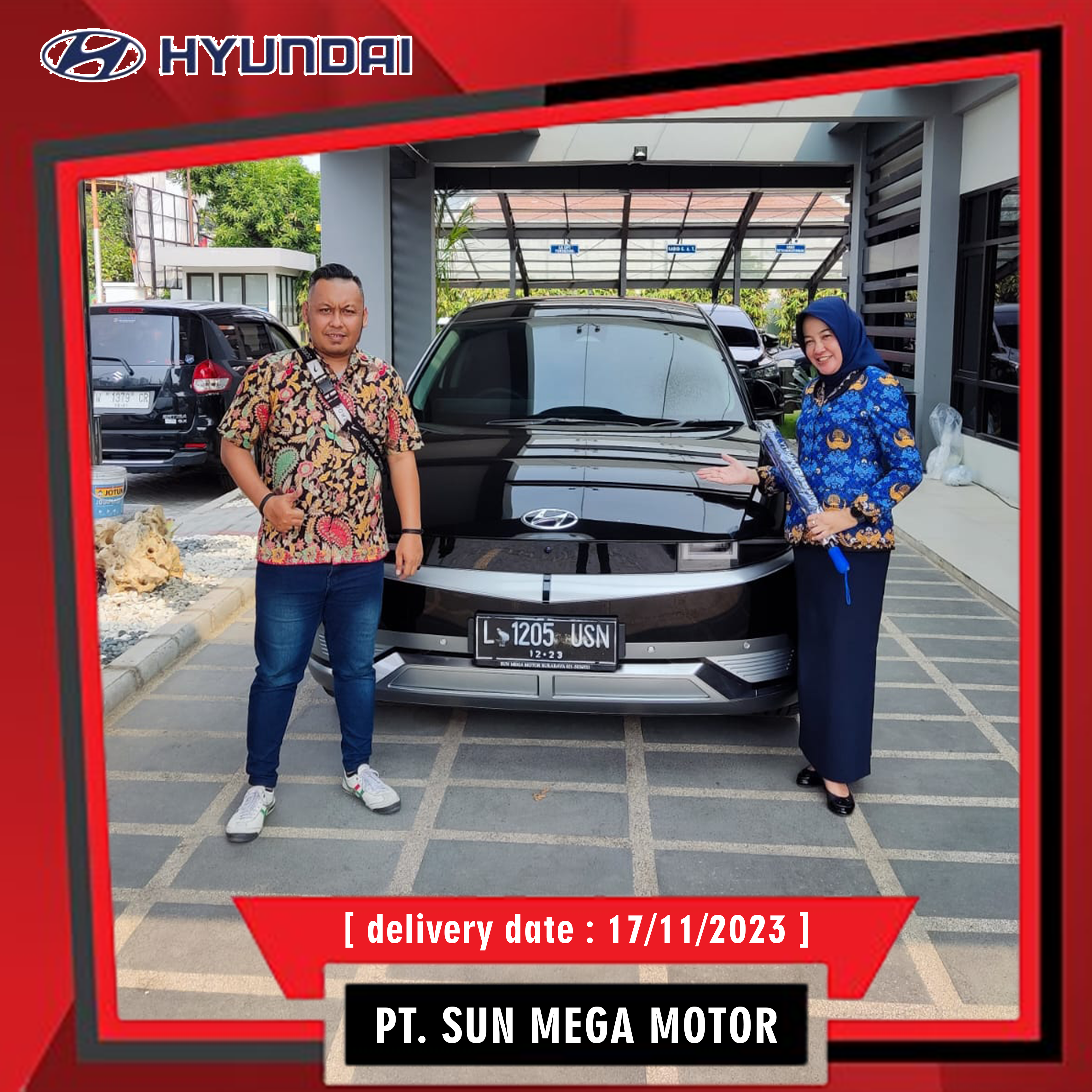delivery IONIQ 5 Signature Extended - Bu Yuni Dinas ESDM Prov Jatim